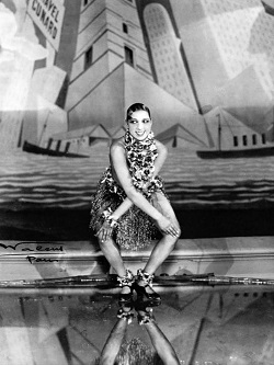 Josephine Baker dancing the Charleston at the Folies Bergere Paris 1926.  Source Wikipedia - Dance Informa Magazine