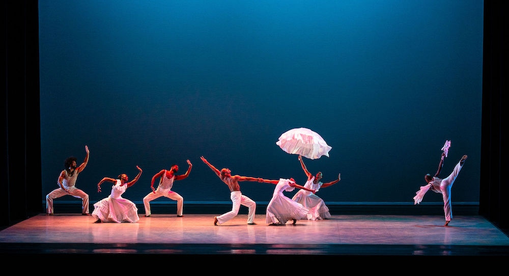 Alvin Ailey American Dance Theater in Alvin Ailey's 'Revelations'. Photo by Robert Torres.