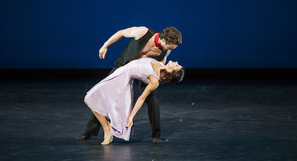 The Royal Ballet's Matthew Ball and Mayara Magri in Kenneth MacMillan's 'Carousel'. Photo by Tristram Kenton for ROH.