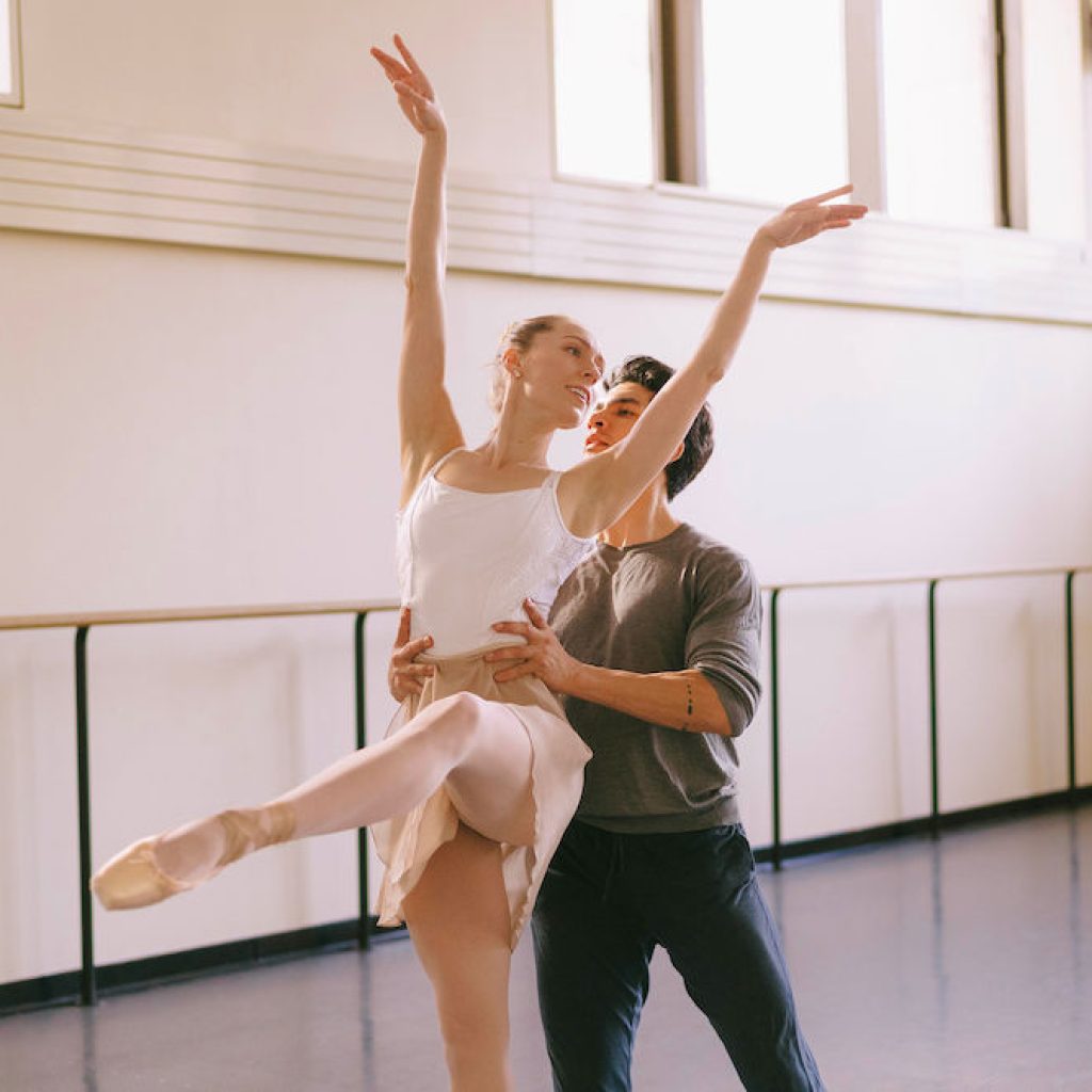 Isabella Lafreniere and Jonatan Lujan. Photo by Megan L.C McNally, courtesy of 'Raffaella' ballet.