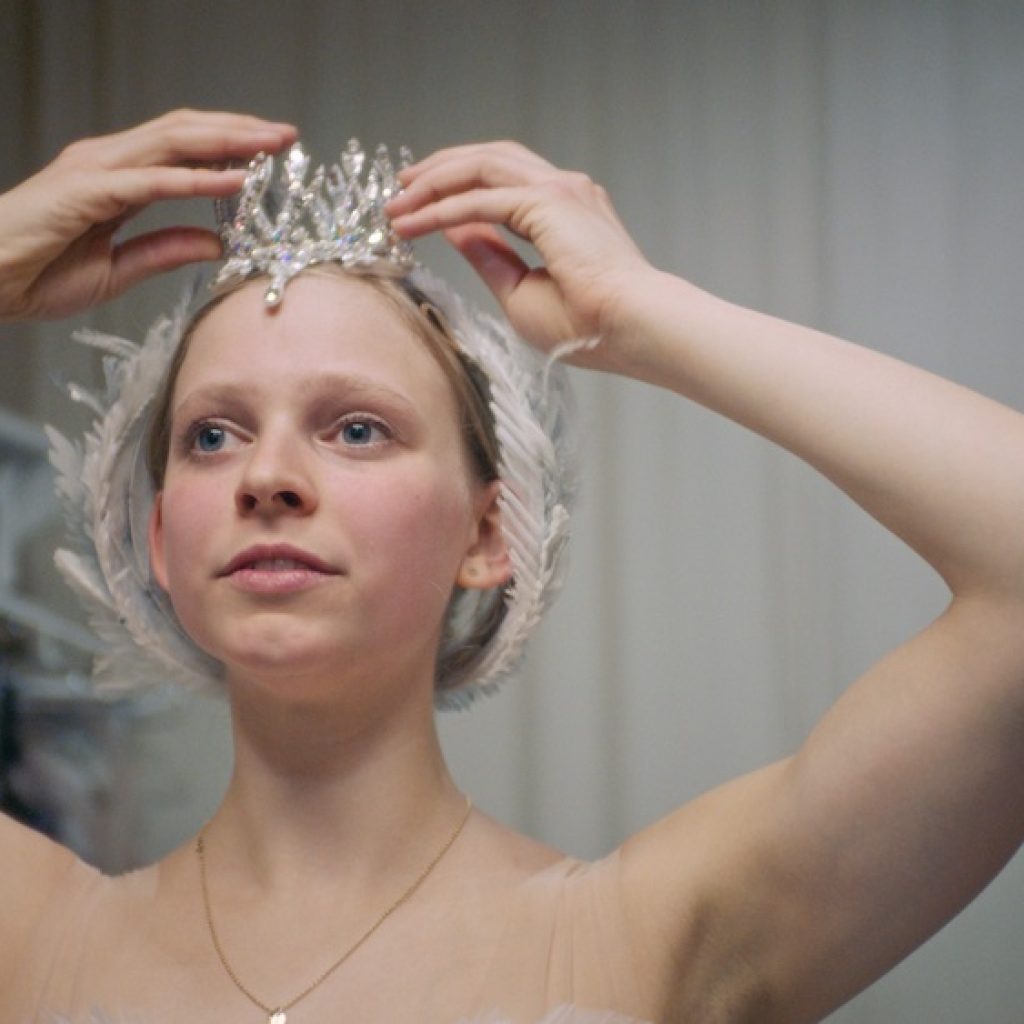 Dancer Genevieve Penn Nabity in 'Swan Song'.