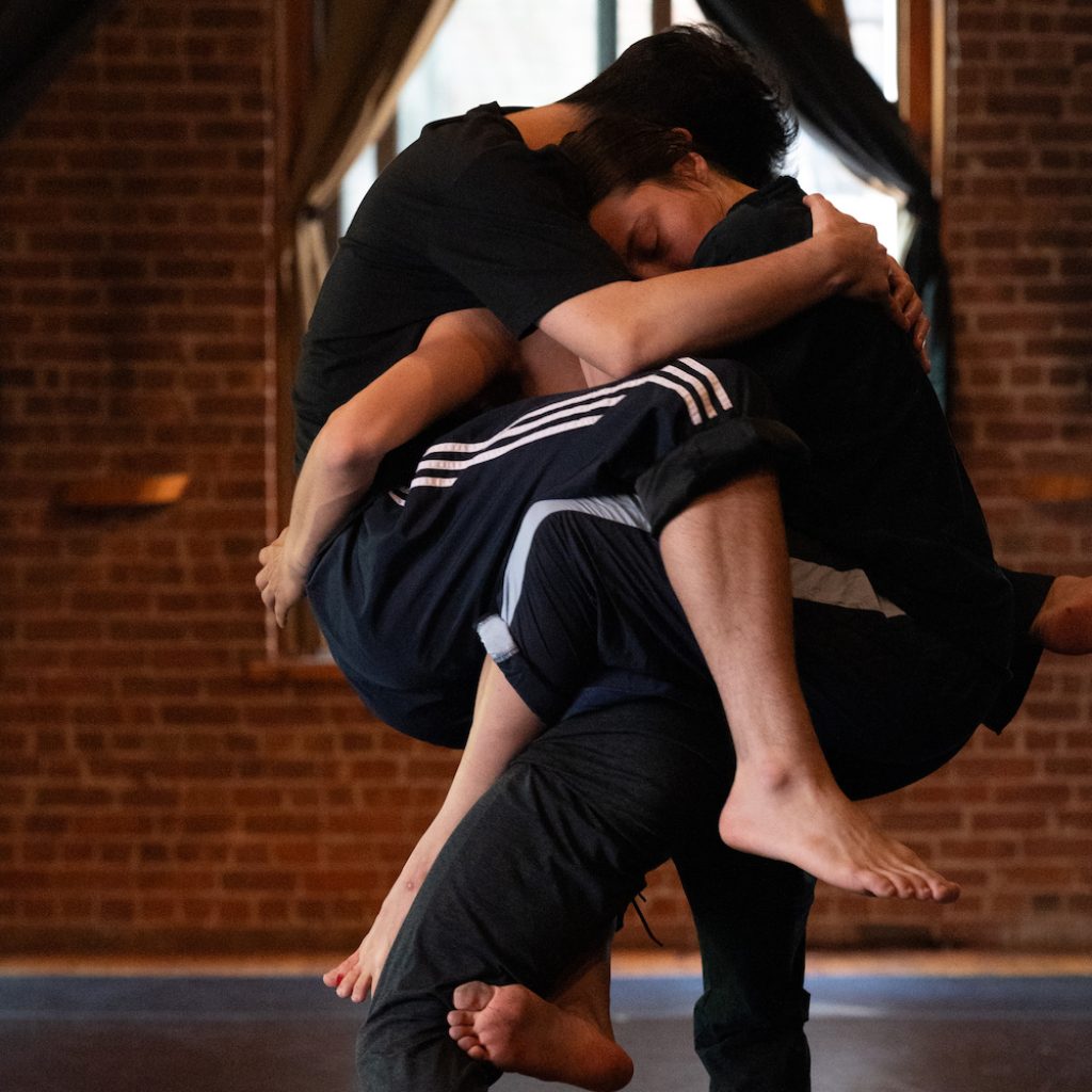 Obremski/Works dancers in Jesse Obremski's 'GAMAN'. Photo by McCall McClellan.