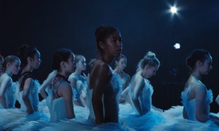 Tene Ward and other members of the corps de ballet in 'Swan Song'.