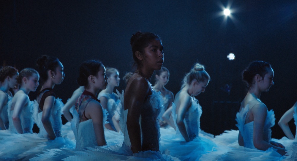 Tene Ward and other members of the corps de ballet in 'Swan Song'.