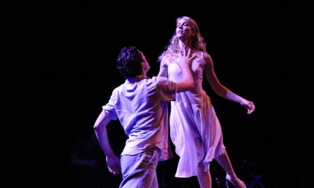 Revolve Dance Project's Joe Lynch and Katie Bickford. Photo by Audrey Lukacz.