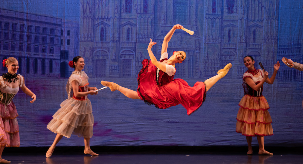 Ballet RI in 'Art & Literature Meet Ballet.' Photo by Jeffrey Lei.