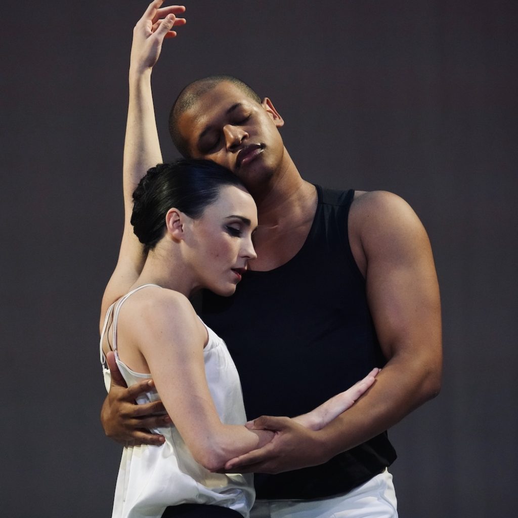 Cara McManus and MaliQ Williams in Lydia Johnson's 'Chapters.' Photo by Steven Pisano.