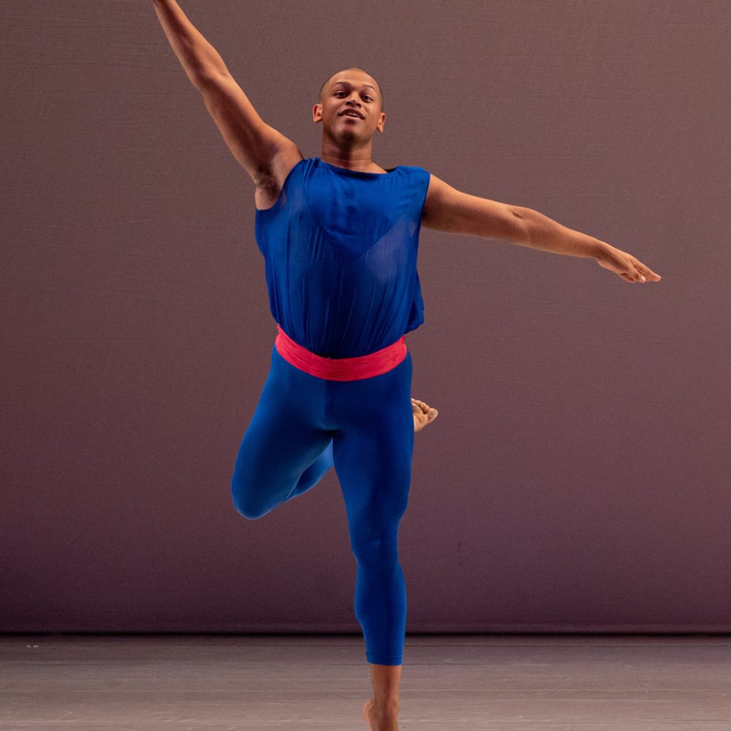 MaliQ in Mark Morris' 'L'Allegro.' Photo by Stephanie Berger.