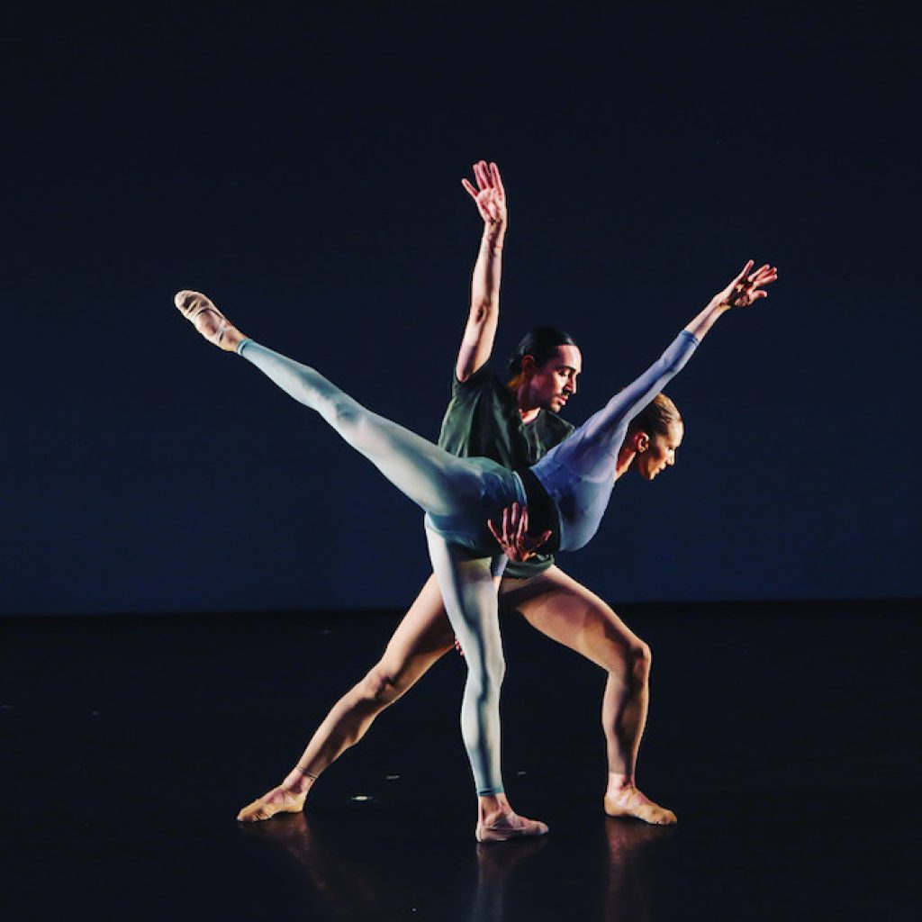 Willy Laury and Laura Di Orio in Lydia Johnson's 'Glide Path.' Photo by Julie Lemberger.