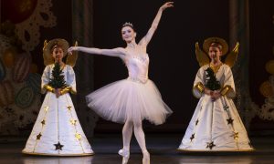 Megan Fairchild as the Sugarplum Fairy in New York City Ballet’s production of George Balanchine’s 'The Nutcracker.' Photo by Erin Baiano.