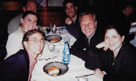 Ann Reinking and Deb McWaters in London. Photo courtesy of McWaters.