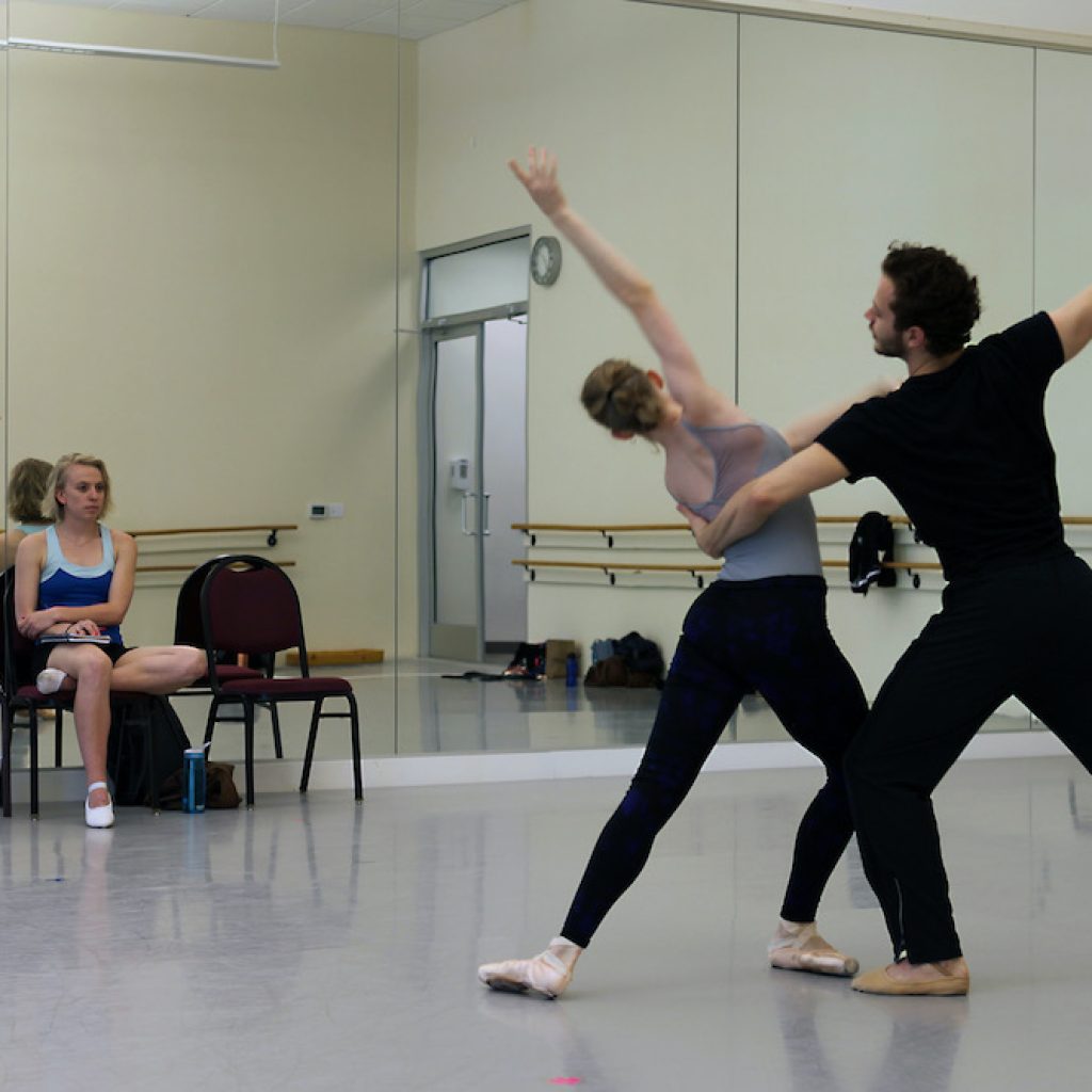 Nicole Haskins at Oregon Ballet Theatre. Photo by Aaron Scott.