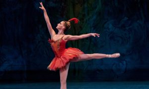 New York City Ballet's Ashley Bouder in 'Firebird.' Photo by Paul Kolnik.