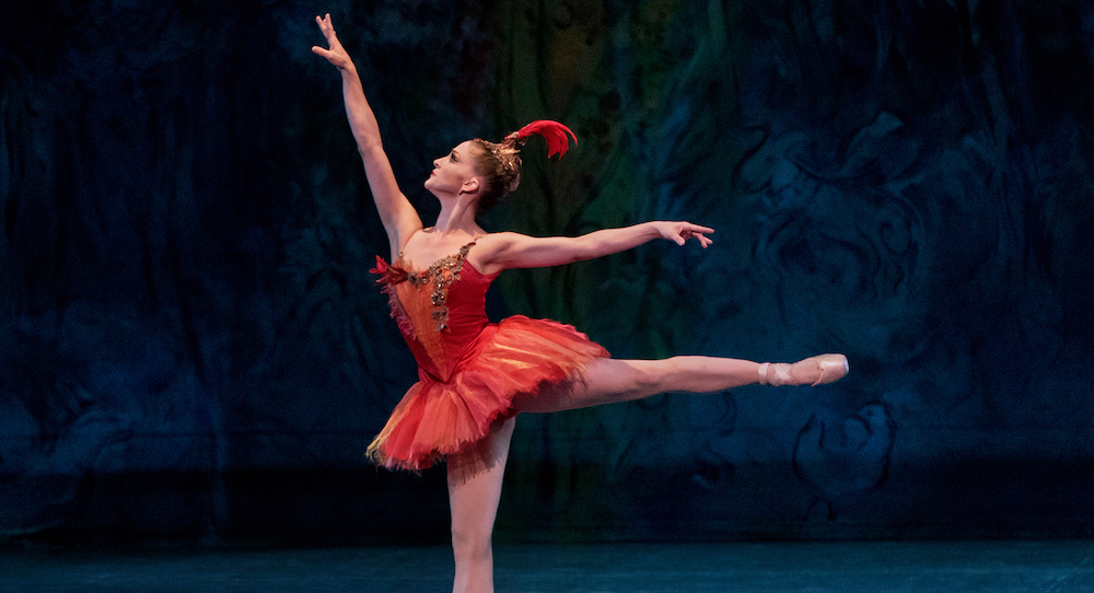 New York City Ballet's Ashley Bouder in 'Firebird.' Photo by Paul Kolnik.